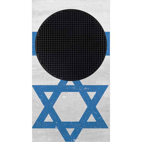 Israel Flag Distressed Xbox Series S Console Skin